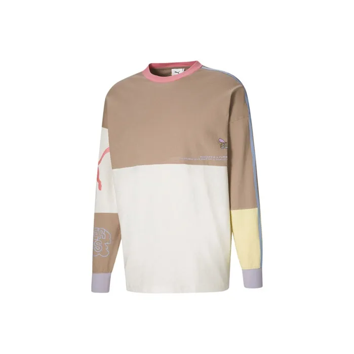 PUMA T Shirts Men Ecru-0