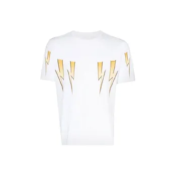 Neil Barrett T Shirts Men White