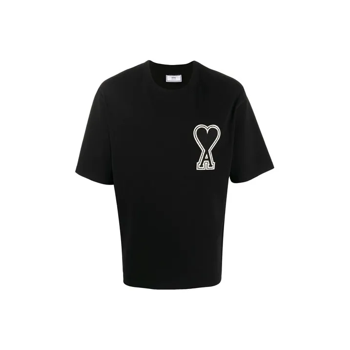 AMIPARIS T Shirts Men Black-0