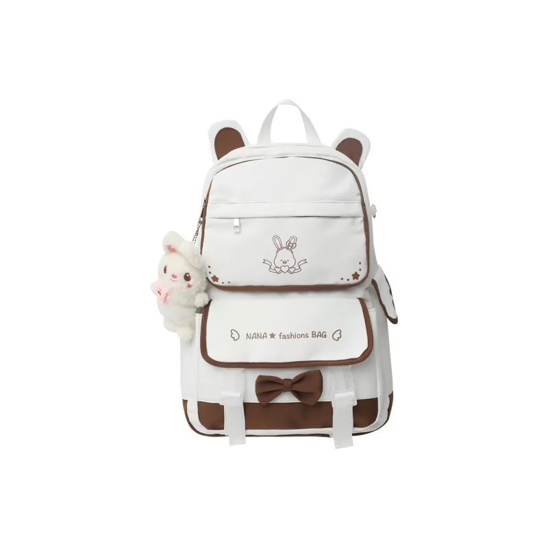 H YXIANG Nylon Backpack Unisex Multicolor-4