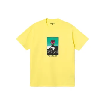 Carhartt WIP T Shirts Unisex Yellow