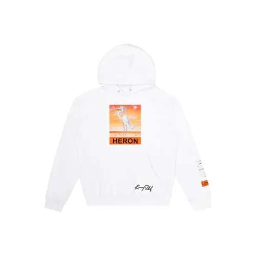 HERON PRESTON Sweatshirts Men White