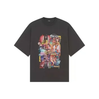 WE11DONE New Movie Collage T Shirt