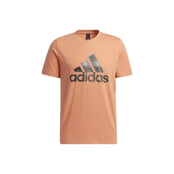 Adidas Set-in Sleeve T-Shirt Men's Khaki Brown