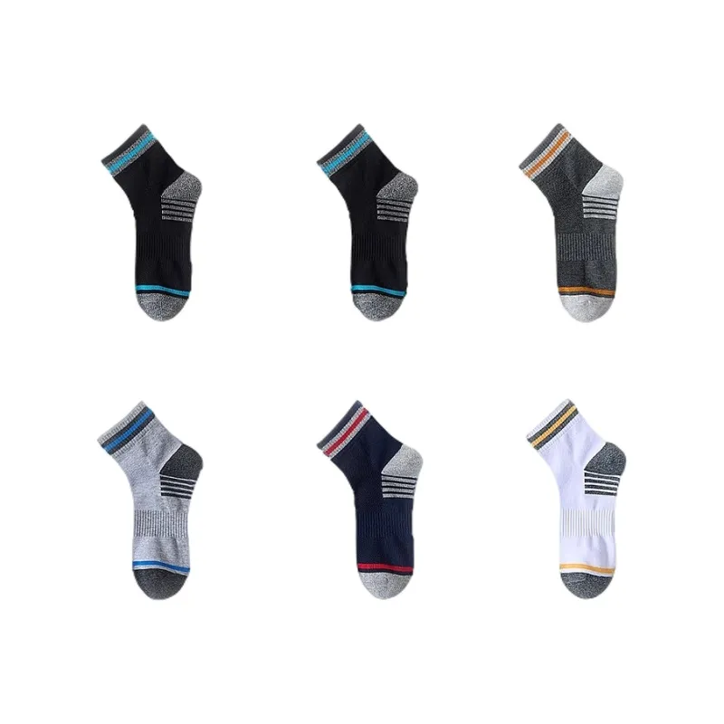 H YXIANG Mid Calf Socks Unisex 6 Pack-2