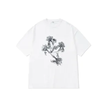 OPICLOTH SS21 Straight T-Shirt Unisex White