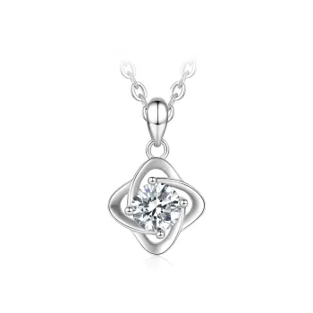 Love Link 925 Sterling Silver Necklaces Women's