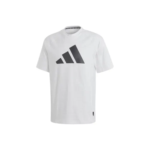 Adidas Set in Sleeve T Shirt Men's White