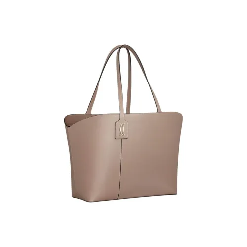 CARTIER C De Cartier Collection Textured Calfskin Tote Bag Shopping Bag Shoulder Bags Women's Clay