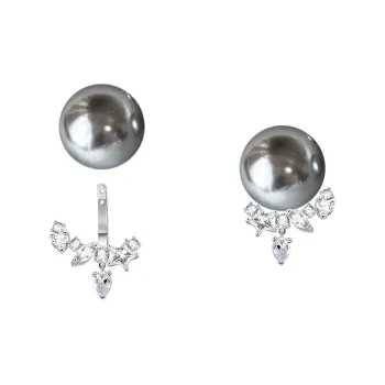 Masw Pearl Stud Earrings Women's