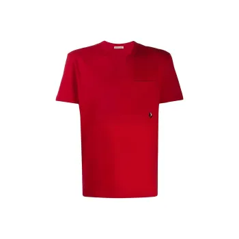 Moncler T-Shirts Men Red