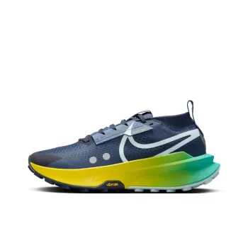 Nike Zegama Trail 2 Anti Slip Wear Resistant Low Top Running Shoes Men's Blue