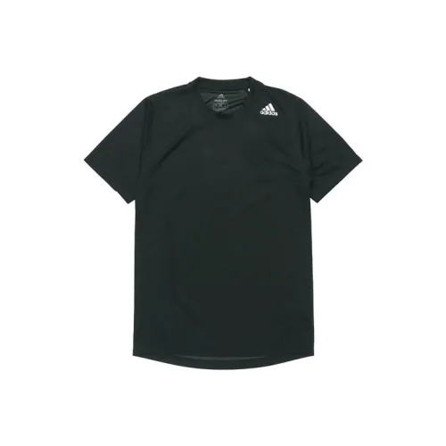 Adidas Set in Sleeve T Shirt Men's Black