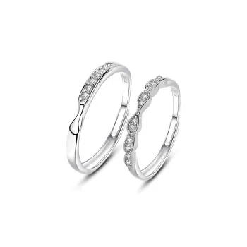 LAA 925 Sterling Silver Rings Unisex