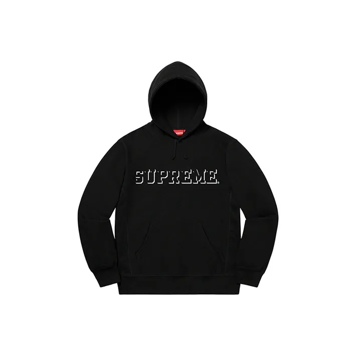 Supreme Drop Shadow Hooded Sweatshirt-3