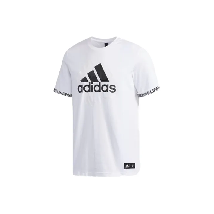Adidas T-Shirts Men White-0