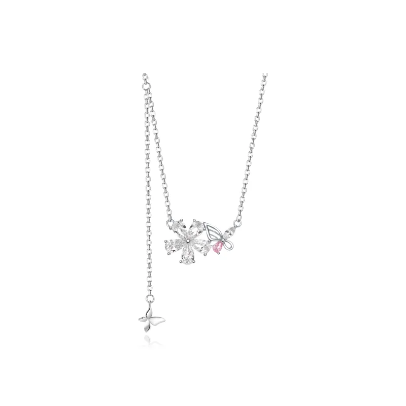 Branded Jewelry S925 Silver Necklaces Women's-0