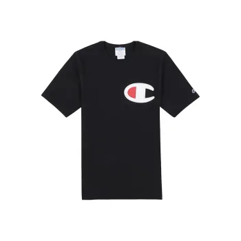 Champion T Shirt US Version Unisex Black