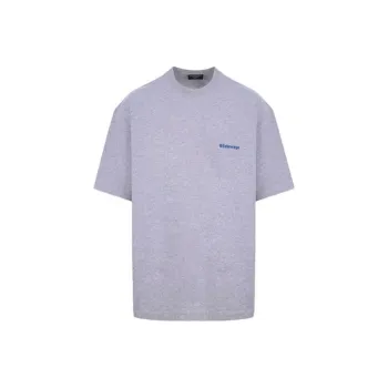 Balenciaga Bb Text Logo Print Oversized T shirt
