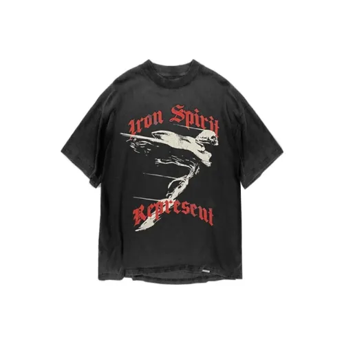 REPRESENT T Shirts Men Black