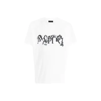 AMIRI Logo Print T Shirt