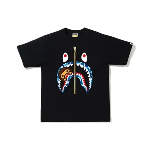 A BATHING APE Abc Camo Milo Shark Tee