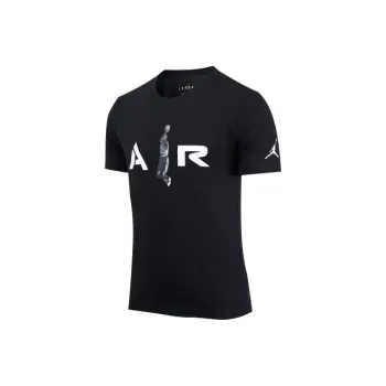 JORDAN Flying Man Dunk T Shirts Men Black