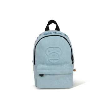 BABY MILO STORE BY A BATHING APE Fabric Backpack Regular Unisex Dark Blue