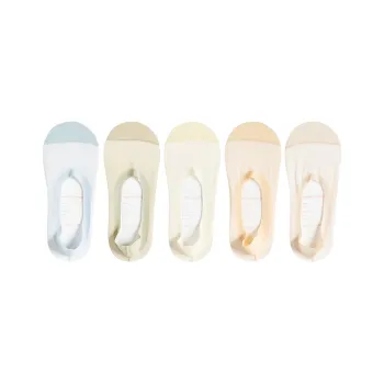 Caramella No Show Socks Women's 5 Pack
