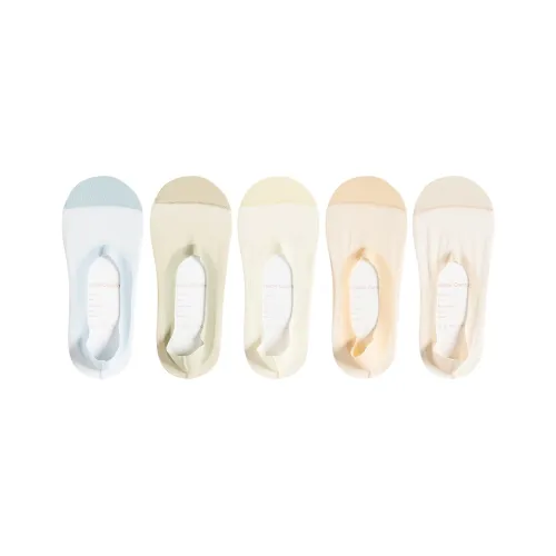 Caramella No Show Socks Women's 5 Pack
