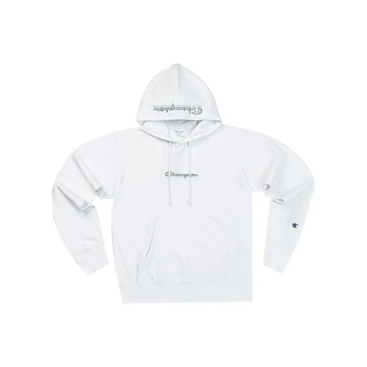 Champion Sweatshirt Japan Version Unisex White-0