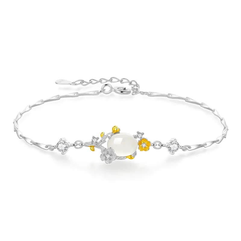 Branded Jewelry S925 Silver Bracelets Women's-6