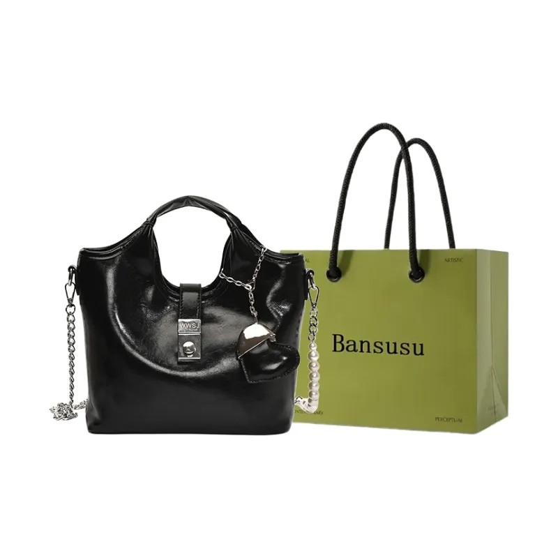Bansusu PU Handbag Regular Women's White/Green/Black/Blue/Pink-16