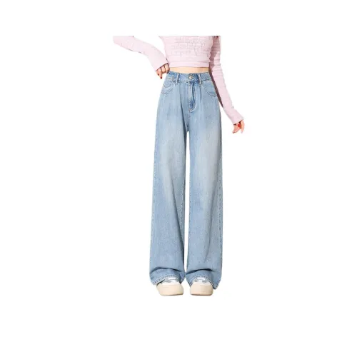Tonlion Jeans Women's Light Blue