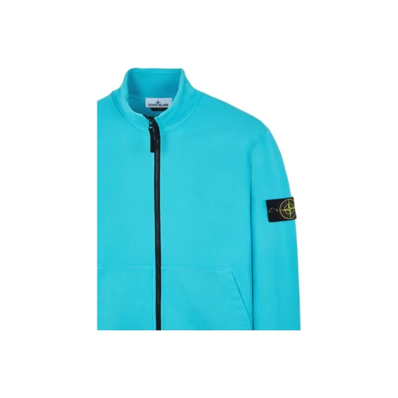 STONE ISLAND Sweatshirts Men Turquoise-2
