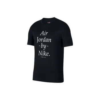 Jordan Set in Sleeve T Shirt Men's Black