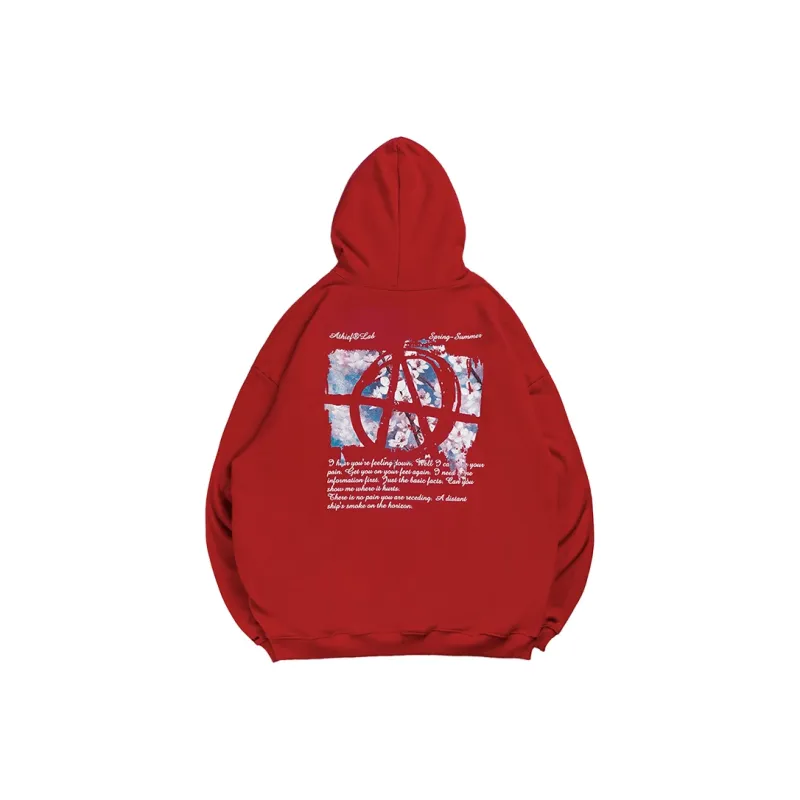 Athief Hooded Loose Fit Regular Sweatshirt Unisex-8