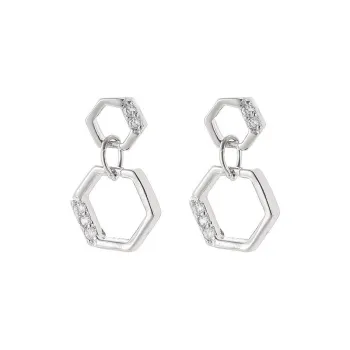 QIANFANGDAHUANGYE Alloy Earrings Women's
