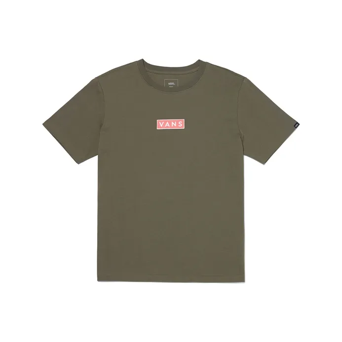 Vans T-Shirts Men Olive Green-0