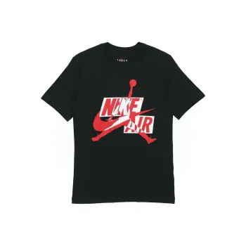 Jordan Set in Sleeve T Shirt Men's Black