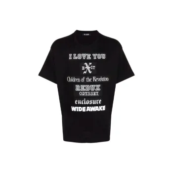RAF SIMONS T-Shirts Men Black