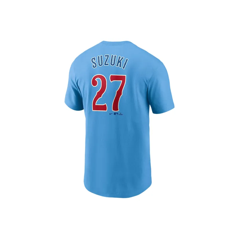Nike Seiya Suzuki Chicago Cubs Fuse Men's Nike Mlb T Shirt-1