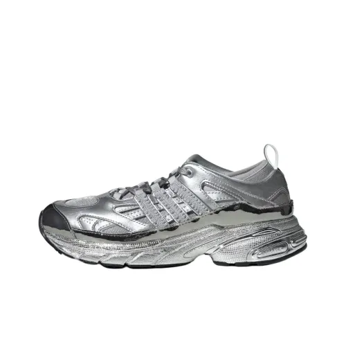 Adidas Originals Adistar Pose Anti Slip Wear Resistant Low Top Casual Shoes Women's Silver