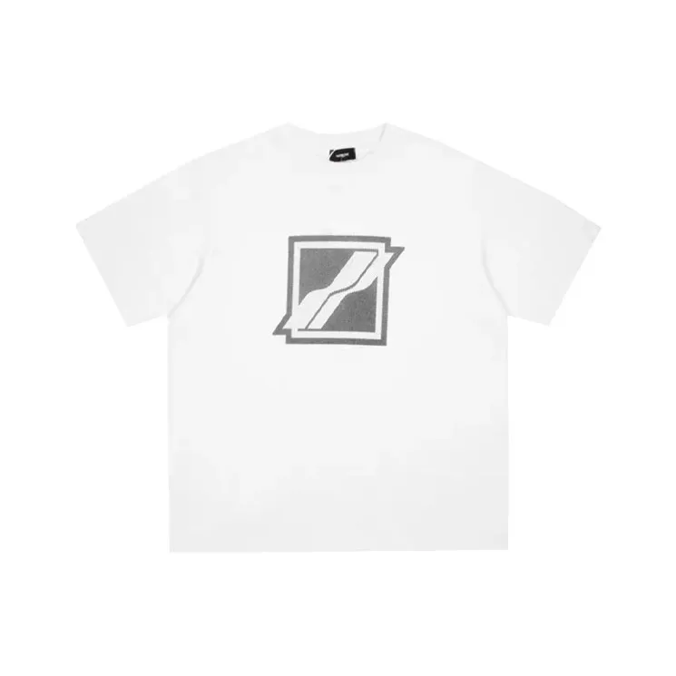 WE11DONE Logo print T shirt-0