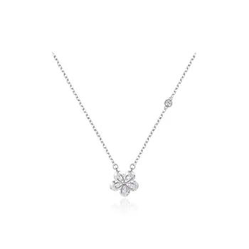 FBRUE 925 Sterling Silver Necklaces Women's