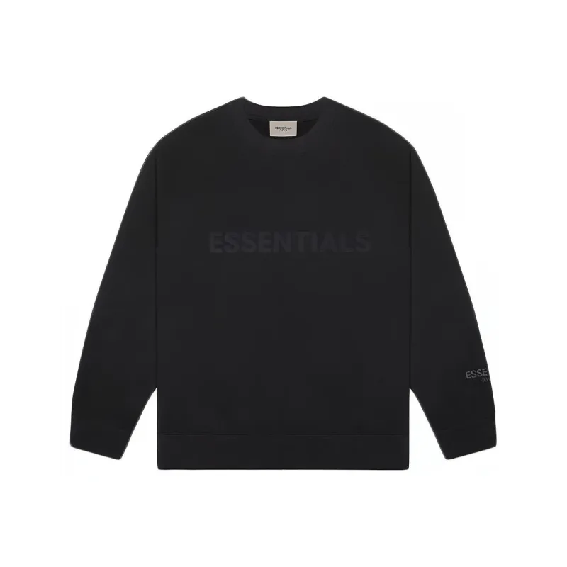 Fear Of God Essentials 3D Silicon Applique Crewneck-0