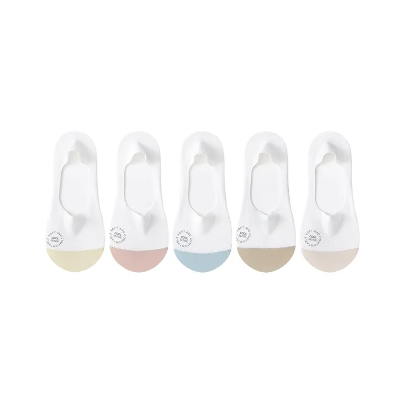 Caramella No Show Socks Women's 5 Pack-12