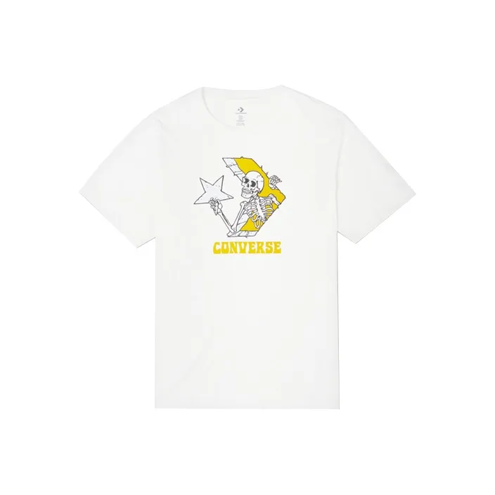 Converse T Shirts Men White-0