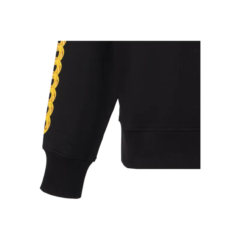 VERSACE JEANS Logo print Cotton Hoodie-7