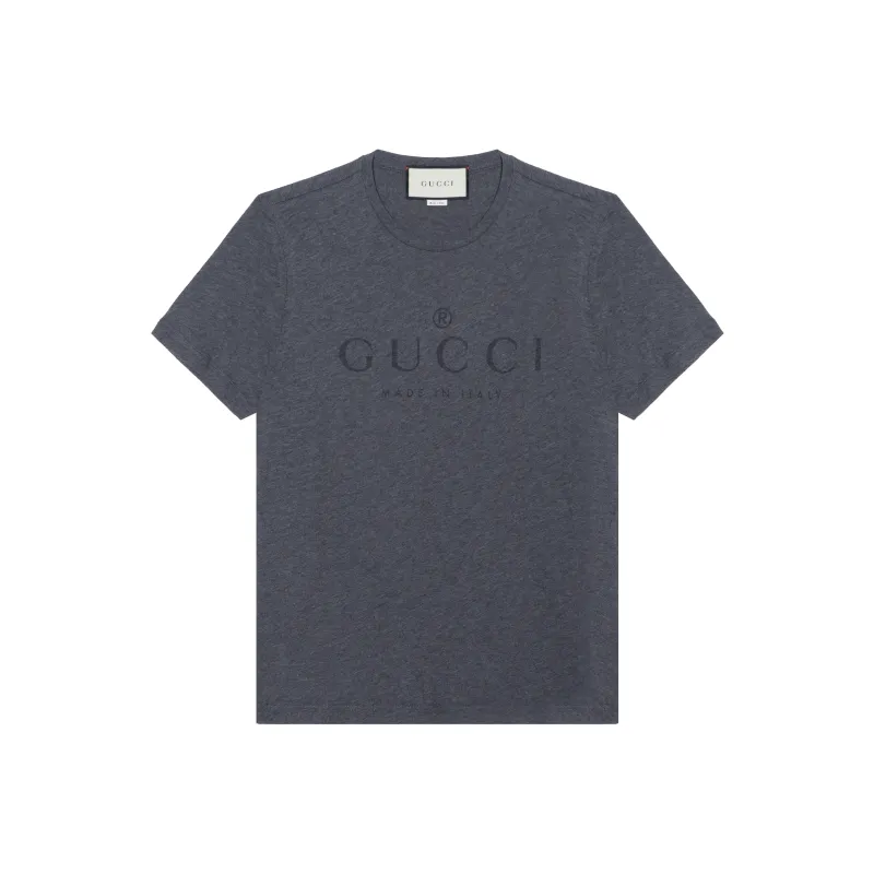 GUCCI Logo Cotton T Shirt-0